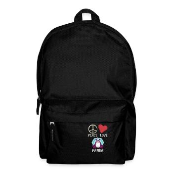 Panda Geschenke Panda Liebhaber - Rucksack - Schwarz - Vorne