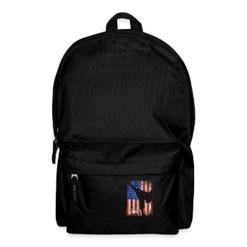 Karaté Vintage | Karaté - Sac à dos - noir - Devant