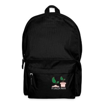 Gartenarbeit Garten Gärtnerin Pflanzen Mama Spruch - Rucksack - Schwarz - Vorne