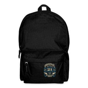 Original Lebende Legenden wurden 2002 geboren 21. - Rucksack - Schwarz - Vorne