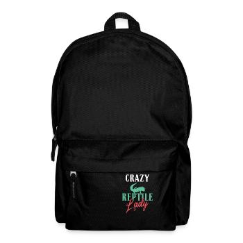 Eidechsenliebhaber Eidechse Geschenk Eidechse Besitzer - Rucksack - Schwarz - Vorne
