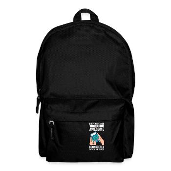 Bookkeeping Accountant Bookkeeper - Backpack - black - Front