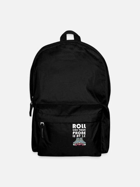 Inline Skater - Rucksack - Schwarz