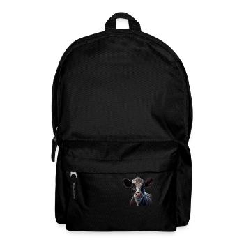 cows farmer farmer cow lover funny cow - Backpack - black - Front