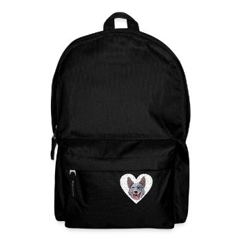 Australian Cattle Dog - Backpack - black - Front