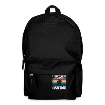 I Just Need A Little Swing Croquet - Backpack - black - Front