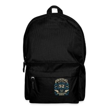 Original Lebende Legenden wurden 1971 geboren 52. - Rucksack - Schwarz - Vorne