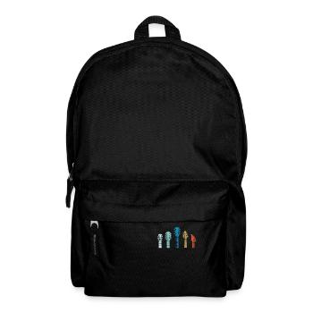 Play Guitar Design - Rucksack - Schwarz - Vorne