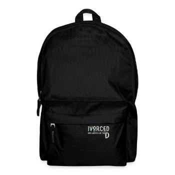Ivorcé et à la recherche du t-shirt divorcé D - Sac à dos - noir - Devant