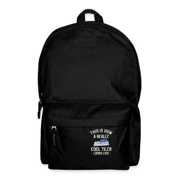 Voici à quoi ressemble un carrelage vraiment cool - Sac à dos - noir - Devant