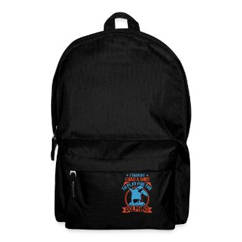 I THOUGHT I HAS A SHOT TO PLAY FOR THE DOLPHINS - Backpack - black - Front