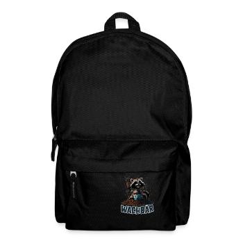 Wachbär Waschbär Motiv Köstüm Bild Mode Rave - Rucksack - Schwarz - Vorne