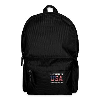 Né au Zimbabwe Zimbabwe États-Unis - Sac à dos - noir - Devant