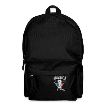 Cow July 4 Moorica Merica Patriotic Cows USA - Backpack - black - Front