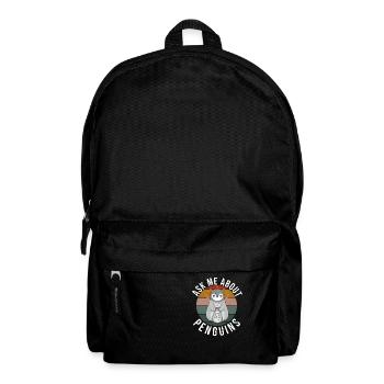 Penguin Lover Penguin Gifts - Backpack - black - Front