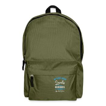Pancréas diabétique - Sac à dos - vert olive - Devant
