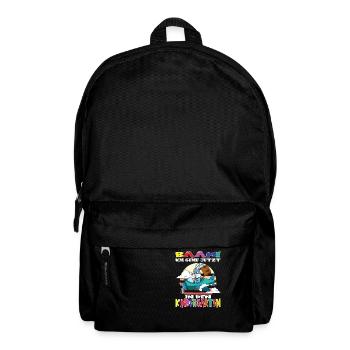 Kindergartenkind Hallo Kindergarten Ich Komme - Rucksack - Schwarz - Vorne