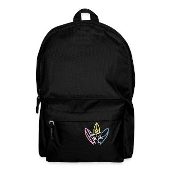 Summer Vibes - dicton cool pour les surfeurs - Sac à dos - noir - Devant