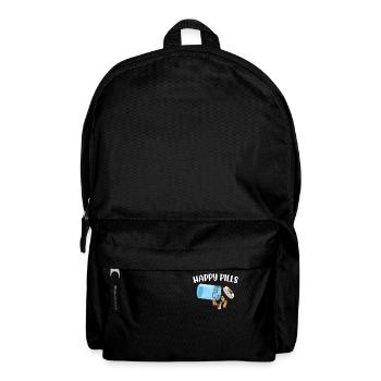 Happy Pills Golden Retriever Lustiger Hundeliebhaber Humor - Rucksack - Schwarz - Vorne