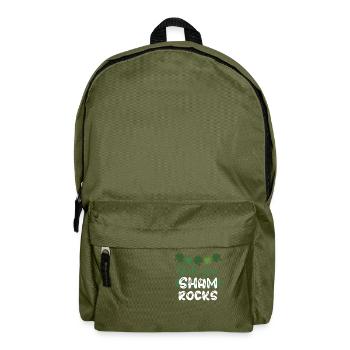 Funny Irish Saint Patricks Day Shake Your - Backpack - olive green - Front