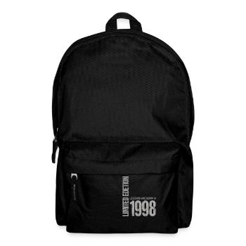 25. Geburtstag Damen Herren 25 Jahre 1998 Lustig - Rucksack - Schwarz - Vorne