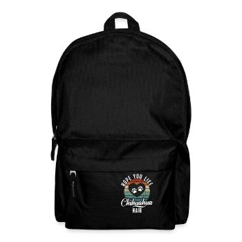 Chihuahua Cadeaux Chihuahua Propriétaire - Sac à dos - noir - Devant