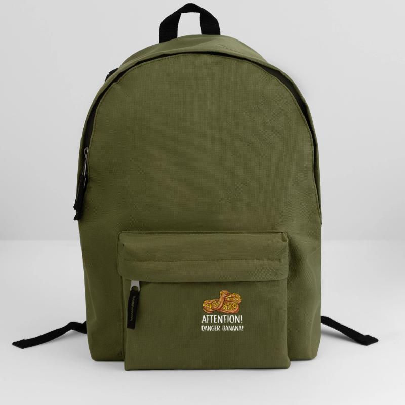 attention danger banana Design for a python lover Backpack