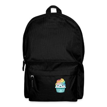 Cupcake Comic Muffin Kuchen - Rucksack - Schwarz - Vorne