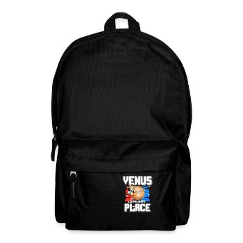 Venus Planet Geschenk - Rucksack - Schwarz - Vorne