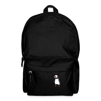 Macareux Kawaii - Sac à dos - noir - Devant