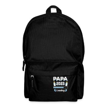 Dad Loading 2023 Father Fathers Father's Day - Backpack - black - Front
