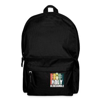 Heilige Blockamole Volleyball Avocado - Rucksack - Schwarz - Vorne