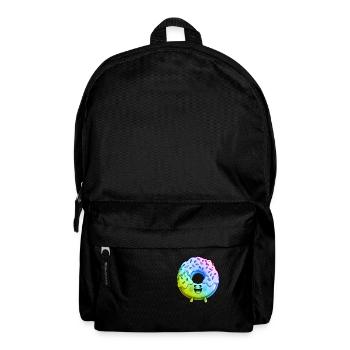 Donut Comic Coloré - Sac à dos - noir - Devant
