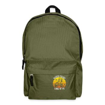 Rollschuhfahrer Rollerskates Rollschuh Gang 1989 - Rucksack - Olivgrün - Vorne