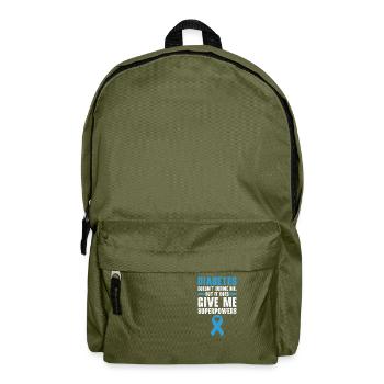 Pancréas diabétique - Sac à dos - vert olive - Devant