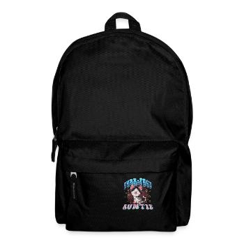 Purr Fact Auntie 1 - Backpack - black - Front