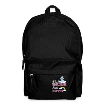 Lustiger Einhorn Spruch I Einhörner - Rucksack - Schwarz - Vorne