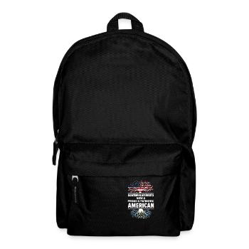 Né: Guatemala, Guatemala, Américain, États-Unis - Sac à dos - noir - Devant