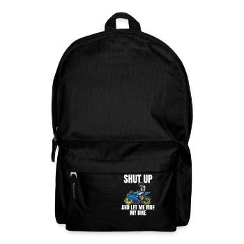 Motorcycle Lifestyle / Motorcycle / Motorcycles biker - Backpack - black - Front