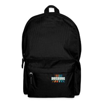 Duisburgerin Duisburger Duisburg - Rucksack - Schwarz - Vorne