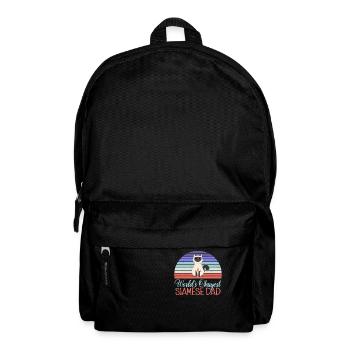Siamesische Katze Geschenke - Rucksack - Schwarz - Vorne