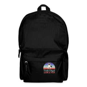Siamesische Katze Geschenke - Rucksack - Schwarz - Vorne