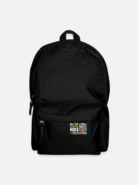 All The Cool Kids Are Reading Book Reading Teacher - Rucksack - Schwarz