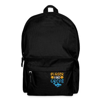 Orca Wal Geschenke - Rucksack - Schwarz - Vorne
