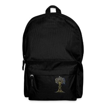 DNA Tree of Life Genetics Biologist Science Earth - Backpack - black - Front