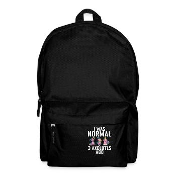 Axolotl Liebhaber Geschenke - Rucksack - Schwarz - Vorne