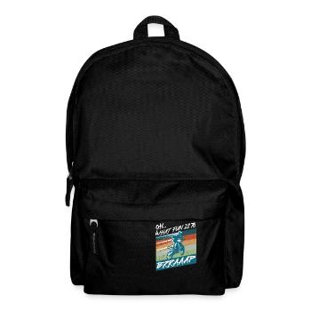 Oh What Fun Is To Braap Motocross - Rucksack - Schwarz - Vorne