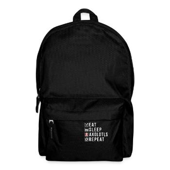Axolotl Lover Gifts - Backpack - black - Front