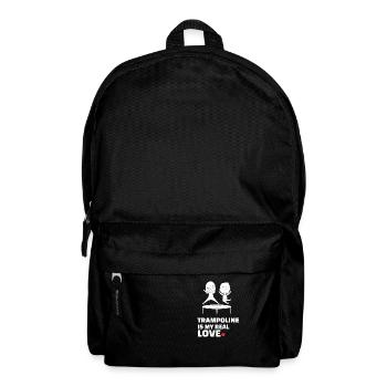 I love trampoline - Backpack - black - Front
