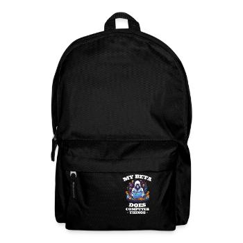 Ma bêta fait des programmeurs informatiques - Sac à dos - noir - Devant